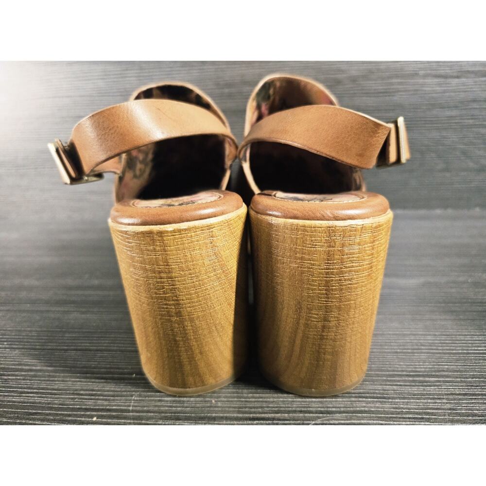 Korks Soho Clog Mules Womems Sz 11 Brown Platform KR0024016 CBUJ24 - Picture 6 of 10